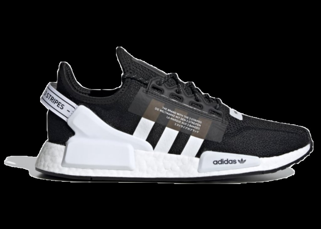 adidas NMD R1 V2 Black White Core Black/Footwear White/Core Black (FV9021)