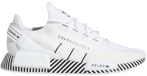 adidas NMD R1 V2 Dazzle Camo White Cloud White/Core Black/Cloud White (FY2105)