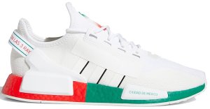 adidas  NMD R1 V2 United By Sneakers Mexico City White/Black/Green (FY1160)