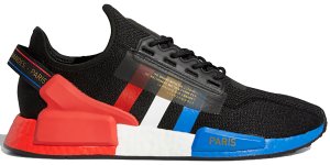 adidas  NMD R1 V2 Paris Core Black/Cloud White/Blue (FY2070)