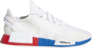 adidas  NMD R1 White Red Blue Cloud White/Crystal White/Lush Red (FX4148)
