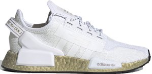 adidas NMD V2 Cloud White Gold Metallic (W) Cloud White/Cloud White/Gold Metallic (FW5450)