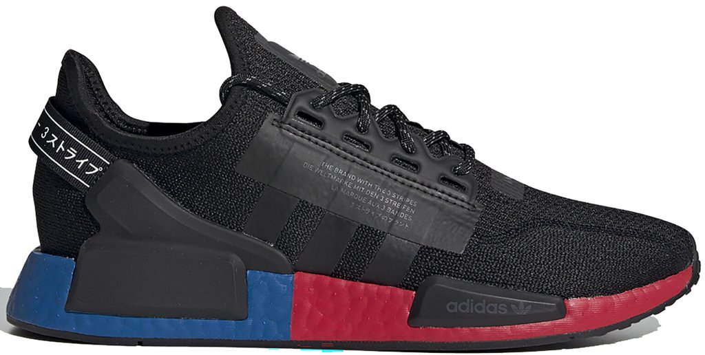 adidas NMD V2 Core Black Carbon Core Black/Core Black/Carbon (FV9023)