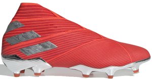 adidas  Nemeziz 19+ Firm Ground Cleat Active Red Active Red/Silver Metallic/Solar Red (F34404)