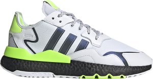 adidas Nite Jogger Cloud White Signal Green Cloud White/Core Black/Signal Green (EG6749)