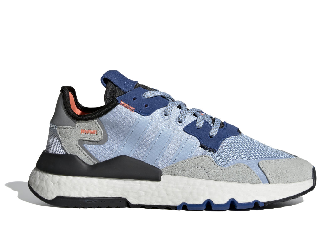 adidas Nite Jogger Glow Blue (W) Glow Blue/Glow Blue/Blue Tint (EE5907)