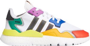 adidas  Nite Jogger Pride (2020) Footwear White/Footwear White/Bright Cyan (FY9023)