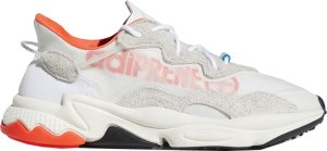 adidas  Ozweego Big Logo White Solar Red Footwear White/Solar Red/Crystal White (EH0252)