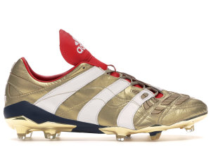 adidas  Predator Accelerator FG 25 Year Pack Zidane Gold Metallic/Running White/Scarlet (F37076)
