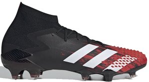 adidas  Predator Mutator 20.1 FG Black White Red Core Black/Cloud White/Active Red (EF1629)
