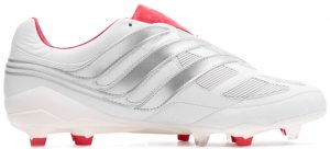 adidas  Predator Precision FG 25 Year Pack David Beckham Footwear White/Silver Metallic/Predator Red (F97223)