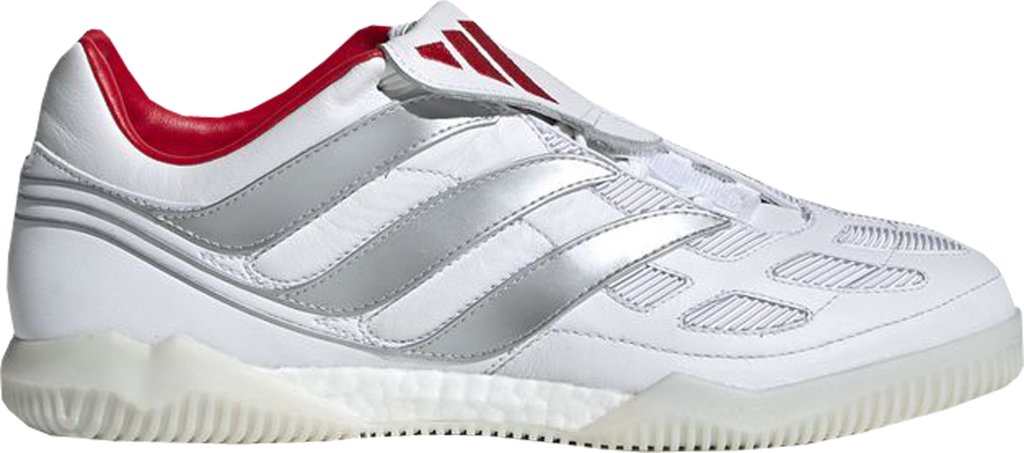 adidas Predator Precision TR 25 Year Pack David Beckham Footwear White/Silver Metallic/Predator Red (F97224)