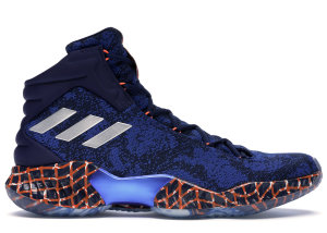 adidas Pro Bounce 2018 Kristaps Porzingis Unicorn Blue/Hi-Res Orange/Off White (F36936)