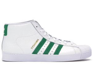 adidas Pro Model Vulc Adv Tyshawn Jones Footwear White/Green/Footwear White (CG4274)