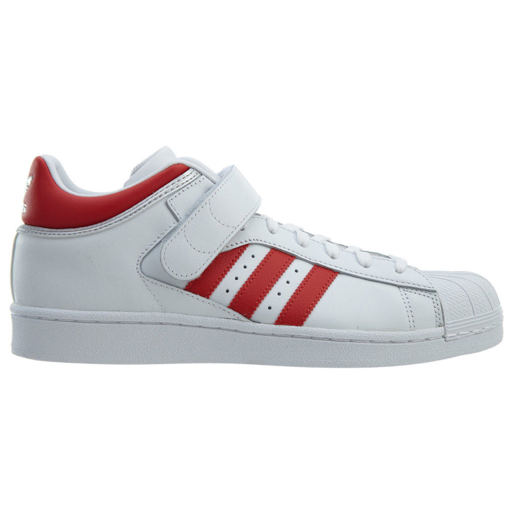adidas Pro Shell White Scarle-Silver Metallic White/Scarle-Silver Metallic (BY4384)