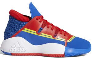 adidas Pro Vision Marvel Captain Marvel (Youth) Blue/Red Solid/Bright Yellow (EG2628)