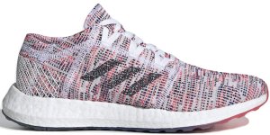 adidas Pureboost Go Cloud White Shock Red (W) Cloud White/Legend Ink/Shock Red (B75829)