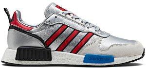 adidas Rising Star X R1 Never Made Pack Silver Metallic/Collegiate Red/Footwear White (G26777)