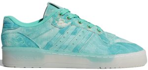 adidas  Rivalry Low Chinese Singles Day (2019) Hi-Res Green/Cloud White/Gold Foil (FV4523)