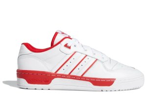 adidas  Rivalry Low Cloud White Cloud White/Cloud White/Scarlet (EE4658)