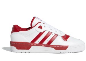adidas  Rivalry Low Cloud White Active Maroon Cloud White/Cloud White/Active Maroon (EE4967)