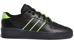 adidas Rivalry Low Core Black Solar Green Core Black/Core Black/Solar Green (EE4962)