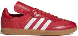 adidas  Samba OG Oyster Holdings Red Red/Cloud White/Gold Metallic (G26700)