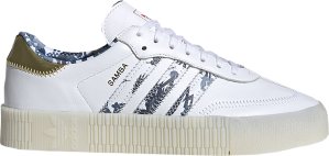 adidas  Sambarose Chinese New Year 2020 (W) Cloud White/Gold Metallic/Core Black (FW5345)