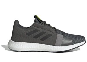 adidas  Senseboost Go Grey Six Core Black Grey Six/Core Black/Solar Yellow (EF1581)