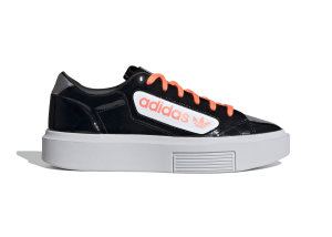 adidas  Sleek Super Core Black (W) Core Black/Signal Coral/Crystal White (EF4954)