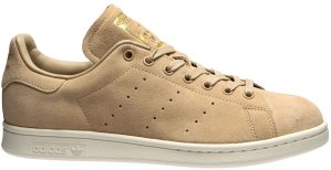 adidas Stan Smith Beige Suede Beige/Gold/White (BB0039)