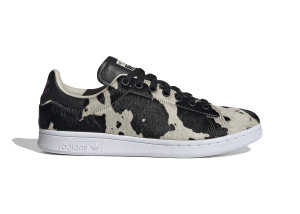 adidas Stan Smith Cow Print (W) Core Black/Clear Brown/Vivid Pink (FV3087)