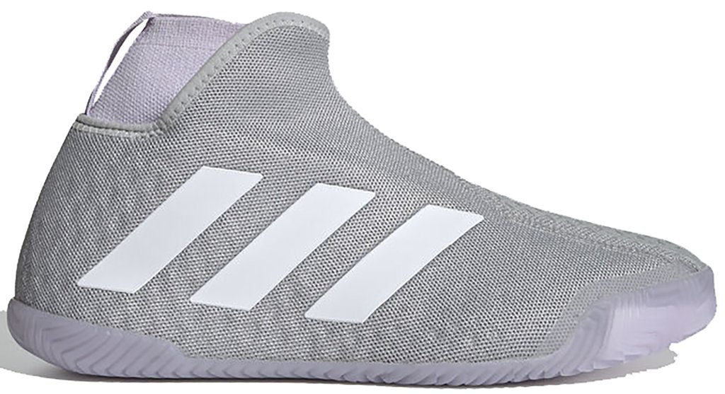 adidas Stycon Laceless Hard Court Grey Two Purple Tint (W) Grey Two/Cloud White/Purple Tint (EF2696)