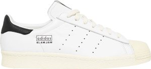 adidas  Superstar 80s Slam Jam Footwear White/Footwear White/Footwear White (BB9485)