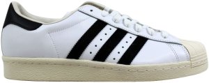 adidas  Superstar 80s White White/Black-Chalk (G61070)