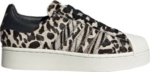 adidas  Superstar Bold Leopard (W) Core Black/Off White/Gold Metallic (FV3463)