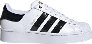 adidas  Superstar Bold White Black (W) Cloud White/Core Black/Gold Metallic (FV3336)