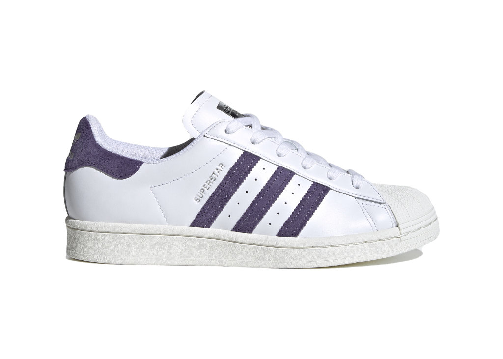 adidas Superstar Cloud White Purple (W) Cloud White/Tech Purple/Off White (FV3373)