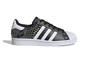 adidas Superstar Core Black Cloud White (W) Core Black/Cloud White/Gold Metallic (FV3327)