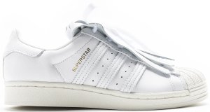 adidas  Superstar Fringe Kiltie White (W) Footwear White/Off White/Gold Metallic (FV3421)