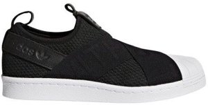 adidas  Superstar Slip-On Core Black (W) Core Black/Core Black/Cloud White (CQ2382)