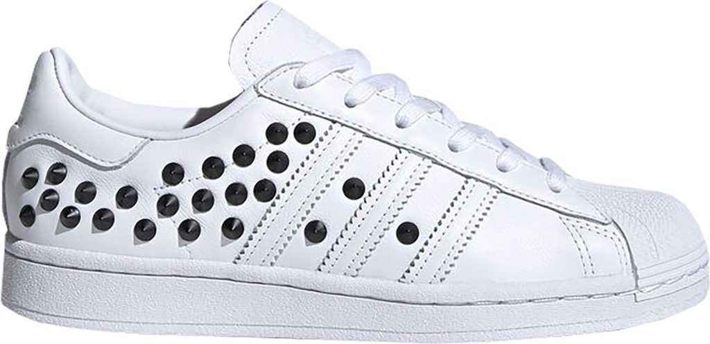 adidas Superstar Studded White (W) Cloud White/Core Black/Scarlet (FV3344)