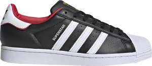adidas Superstar Valentines Day Black (2020) Core Black/Cloud White/Scarlet (FW6385)
