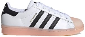 adidas Superstar White Black Haze Coral (W) Cloud White/Core Black/Haze Coral (FW3553)
