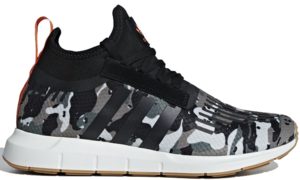 adidas  Swift Run Barrier Camo Trace Cargo/Core Black/Orange (B42234)