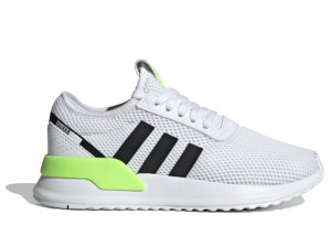 adidas  U Path X Signal Green (GS) Cloud White/Core Black/Signal Green (EG3456)