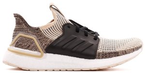 adidas  Ultra Boost 19 Linen Core Black Linen/Core Black/Clear Brown (G27504)