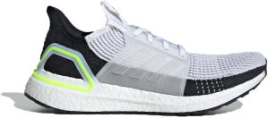 adidas  Ultra Boost 19 White Black Volt White/Black/Volt (EF1344)