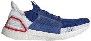 adidas  Ultra Boost 19 White Blue Cloud White/Blue (EF1340)