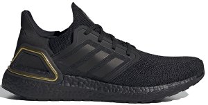 adidas  Ultra Boost 20 Core Black Gold Metallic Core Black/Core Black/Gold Metallic (EG0754)